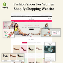 Fashion Shoes For Women Shopify Shopping Website