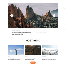 Unique & Creative Blog Magazine WordPress Responsive Website