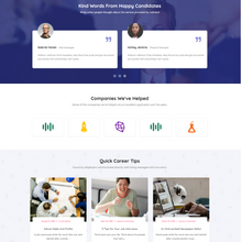 Career Opportunity WordPress Responsive Website