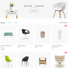 Modern Furniture Shopify  Shopping Website