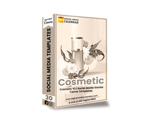 30 Ultimate Cosmetics V1.1 Social Media Stories Canva Templates