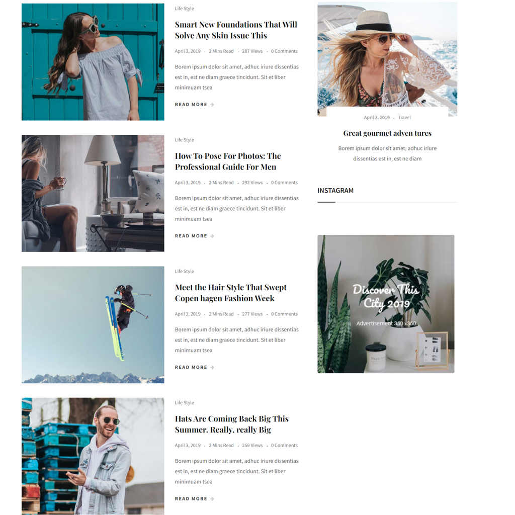 Dynamic Blog & Magazine WordPress Responsive Website
