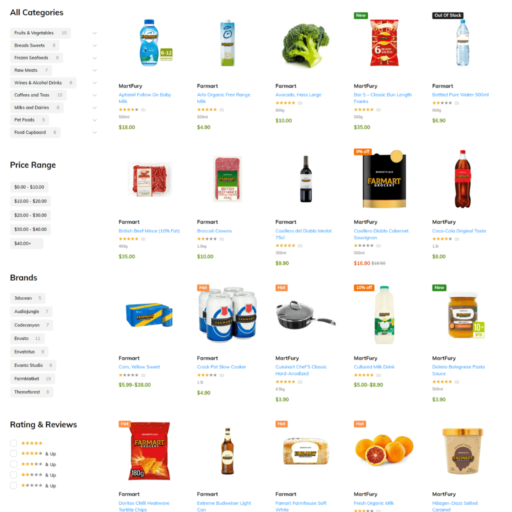Farm Shop WordPress Responsive Website