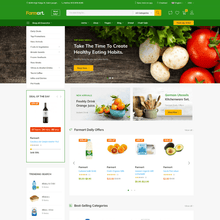 Farm Shop WordPress Responsive Website