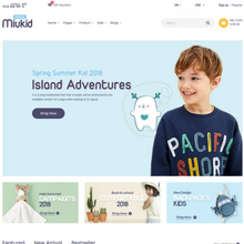 Multi Store Responsive Shopify  Shopping Website