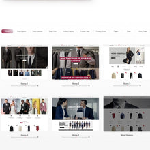 Fashion Vest & Suits Responsive Store Shopify Shopping Website