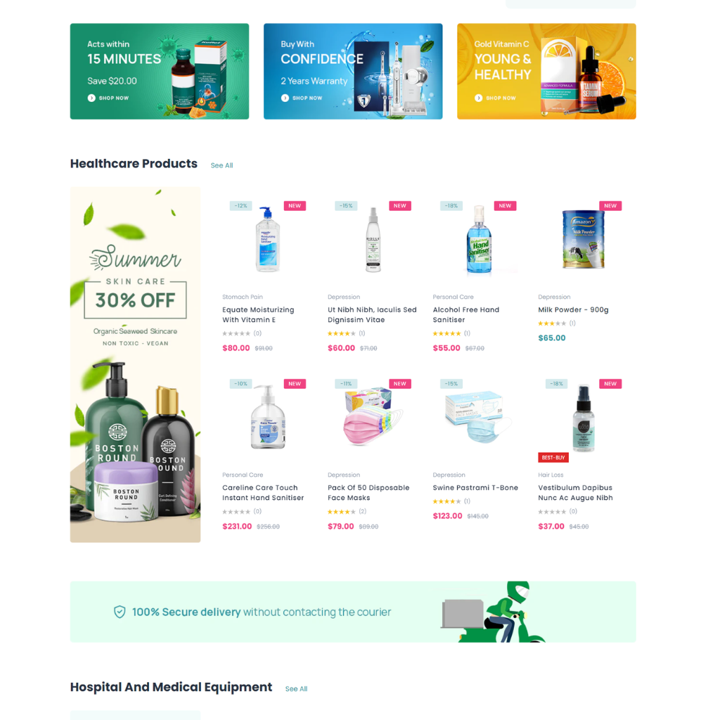 Powerful Drag & Drop Shopify Shopping Website
