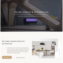 Creative Interior & Architecture Agency WordPress Responsive Website