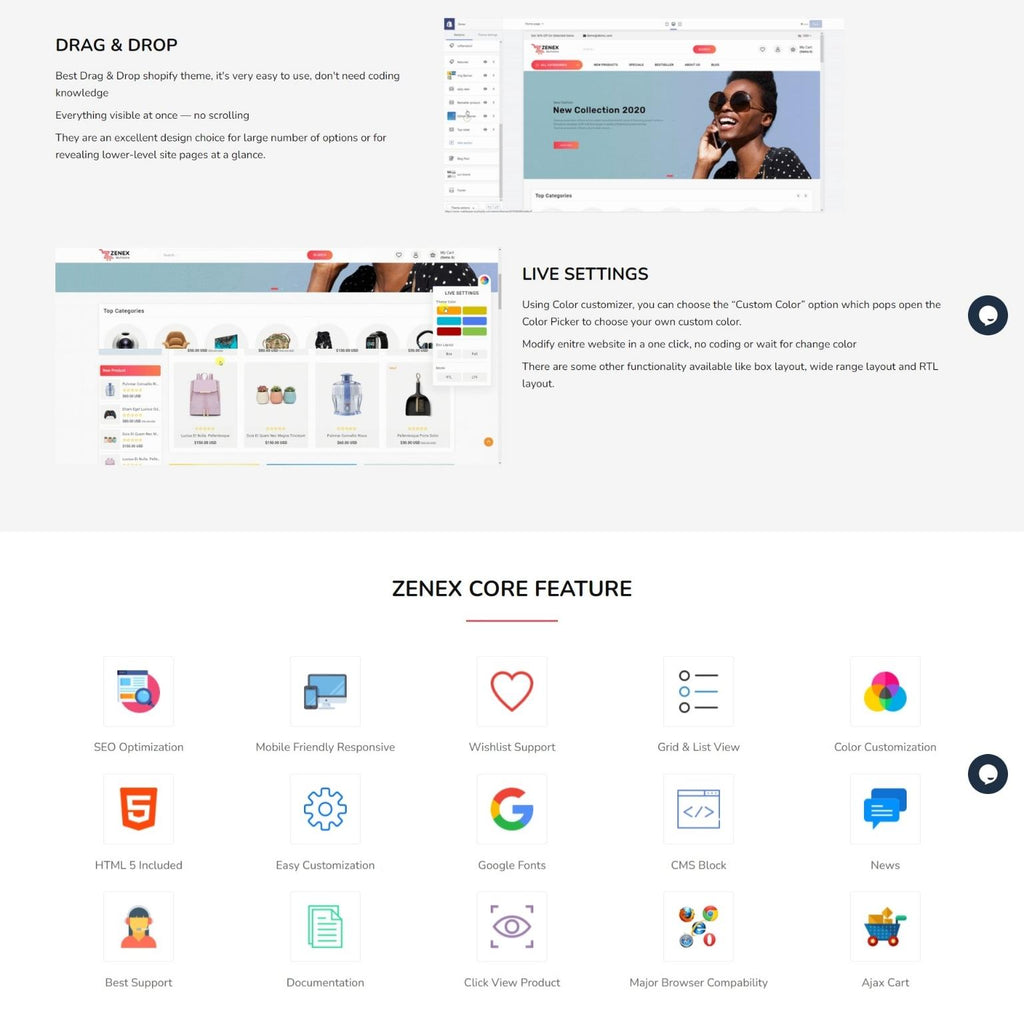 Multipurpose E-commerce Shop Shopify Shopping Website