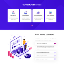 Digital Marketing & Agency WordPress Responsive Website