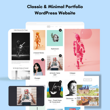 Classic & Minimal Portfolio WordPress Responsive Website