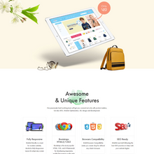 Multi Store Responsive Shopify  Shopping Website