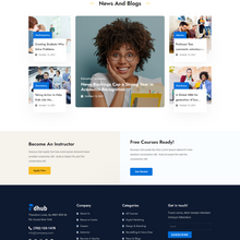 E - Learning WordPress Responsive Website