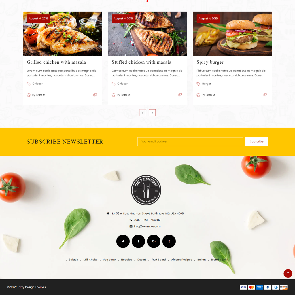 Spicy Food Shopify Shopping Website