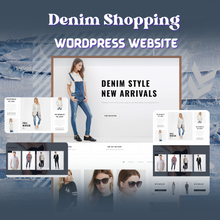 Denim Shopping WordPress Website