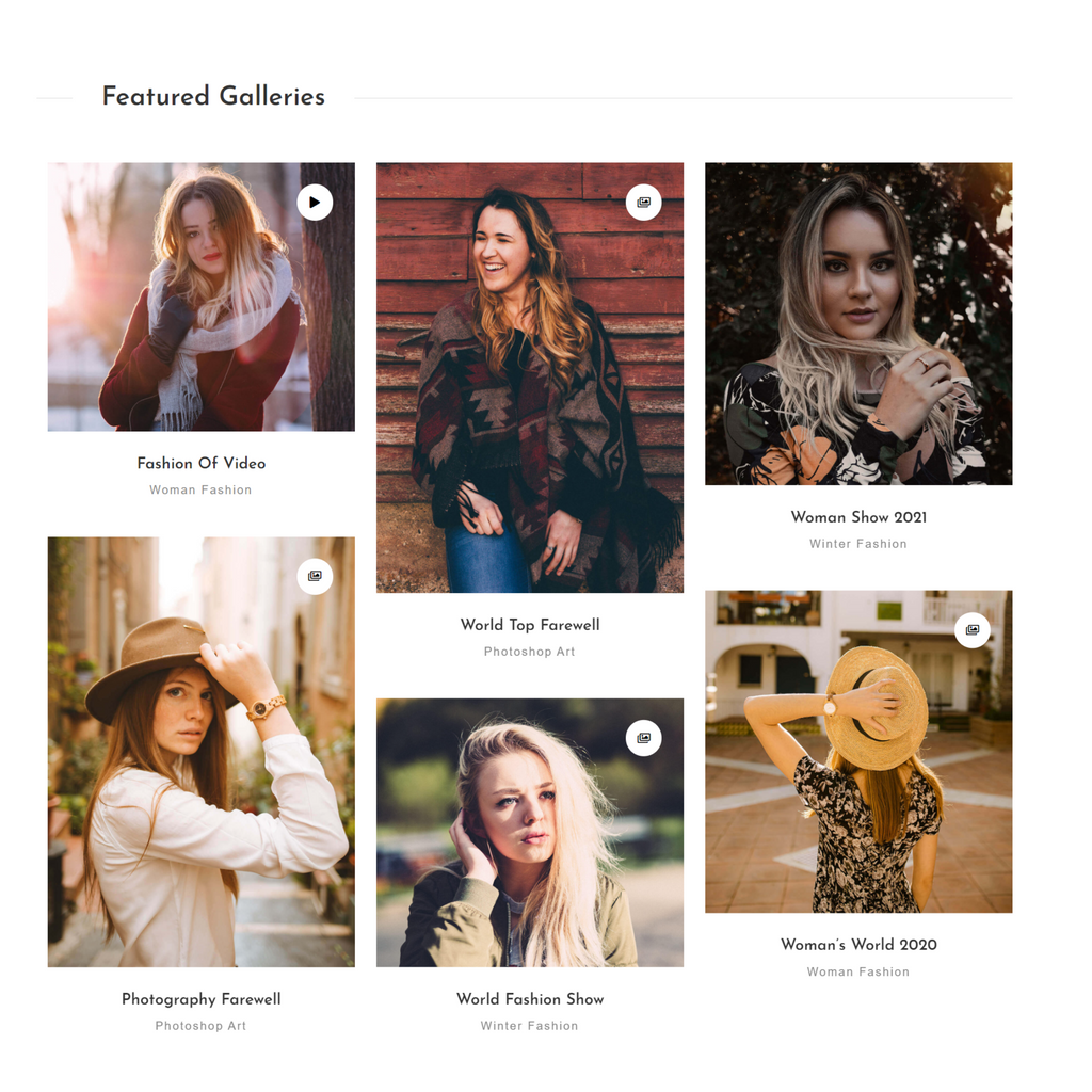 Bold & Beautiful Photography WordPress Responsive Website