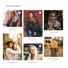 Bold & Beautiful Photography WordPress Responsive Website