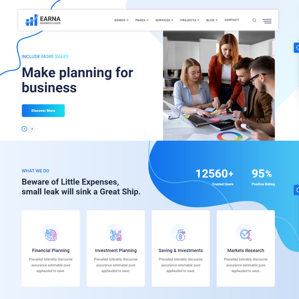 Consulting Business WordPress Responsive Website