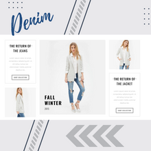 Denim Shopping WordPress Website