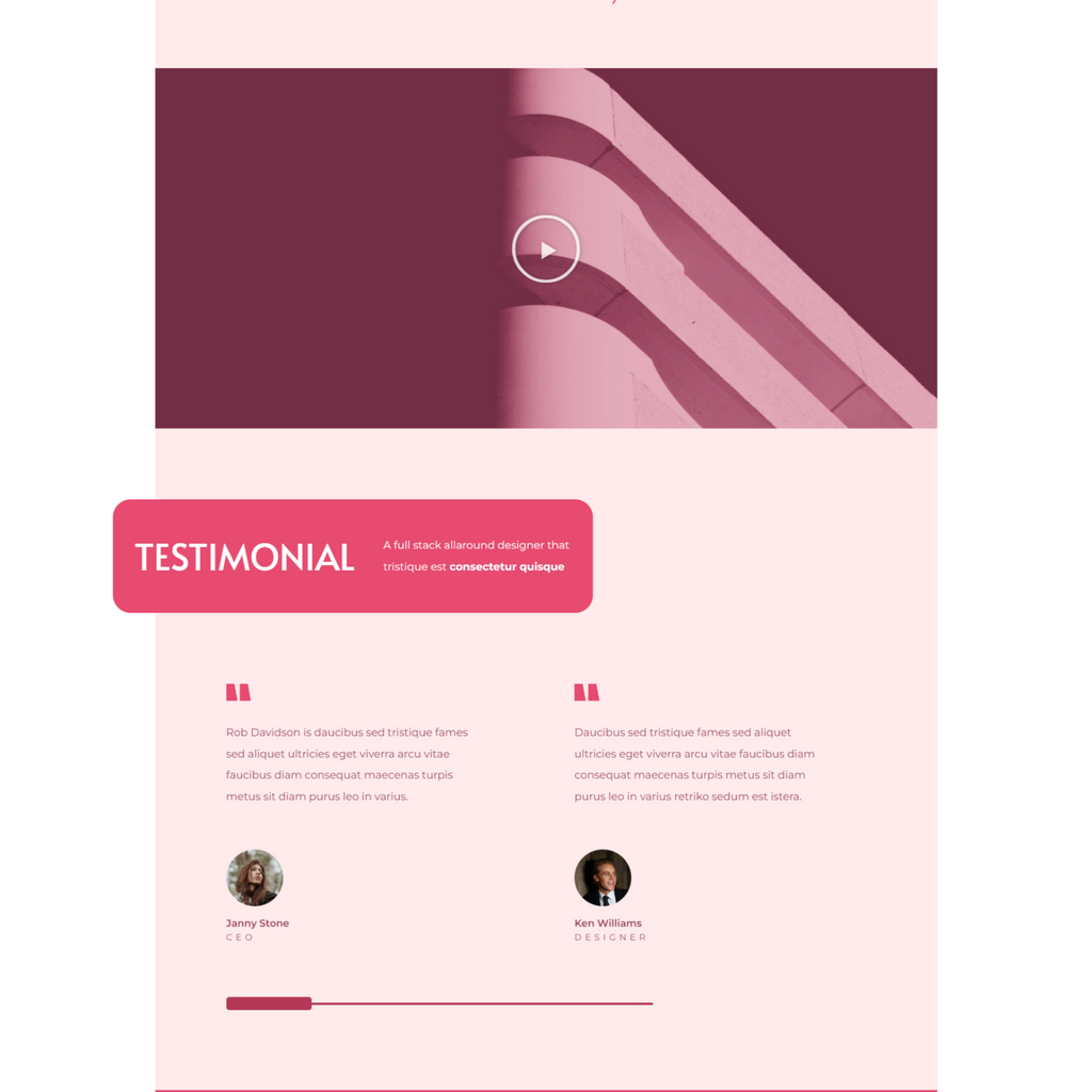 One Page Personal Portfolio WordPress Responsive Website