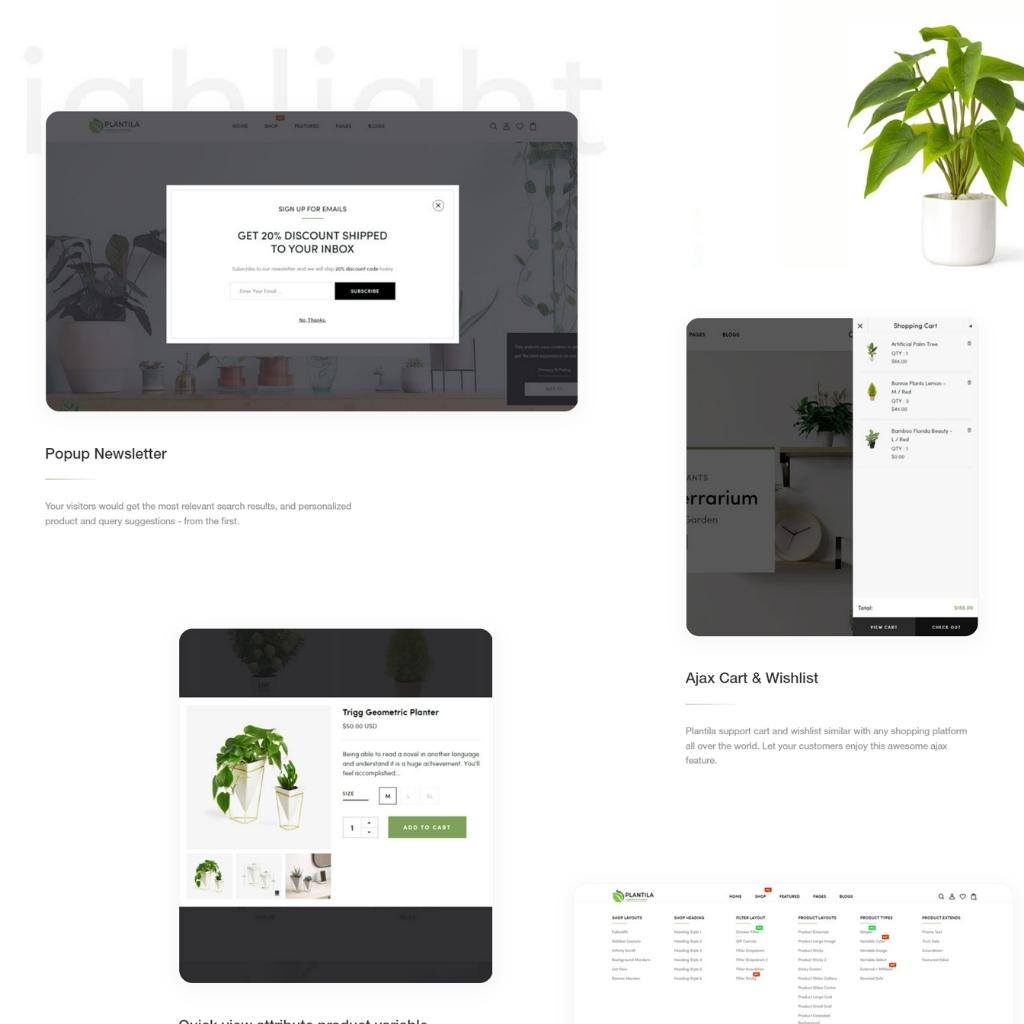 Gardening & Houseplants Shopify Shopping Website