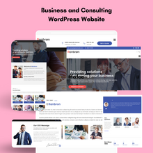 Business and Consulting WordPress Responsive Website