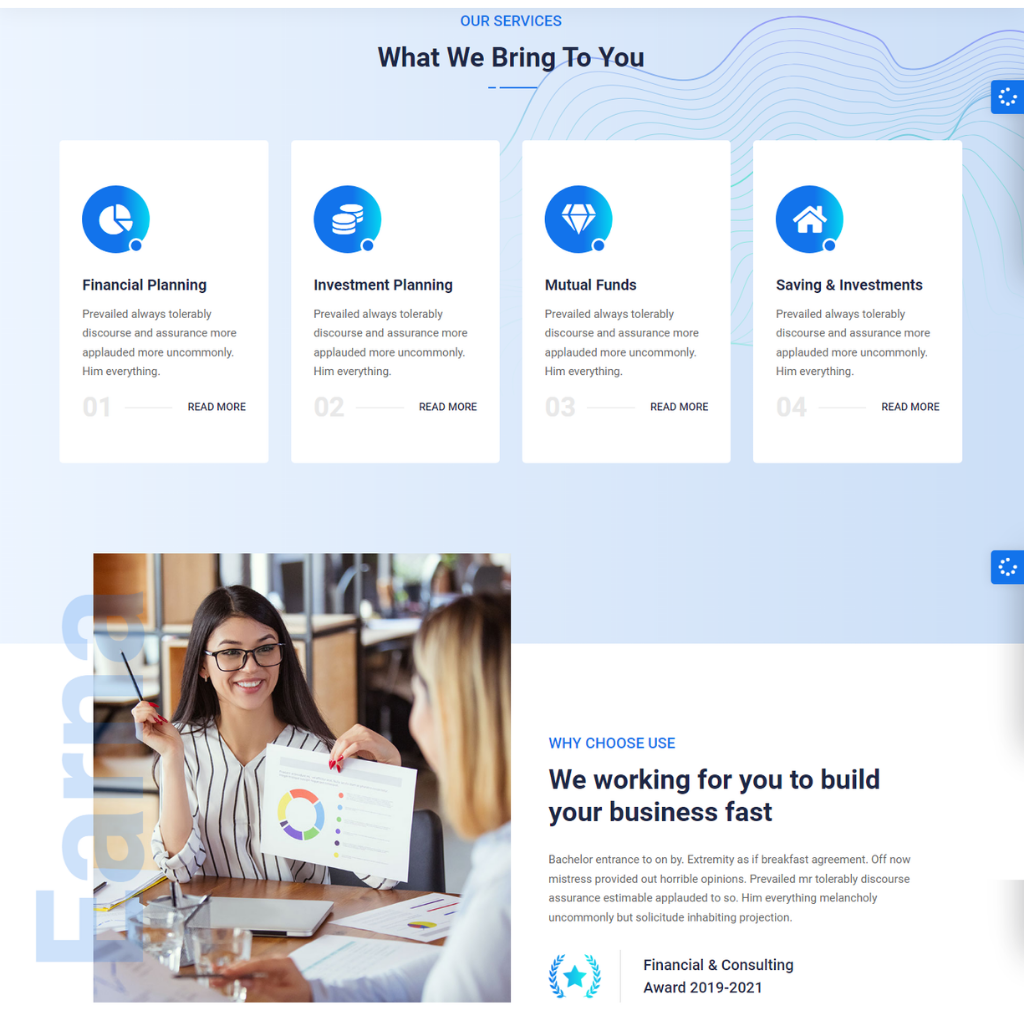 Consulting Business WordPress Responsive Website