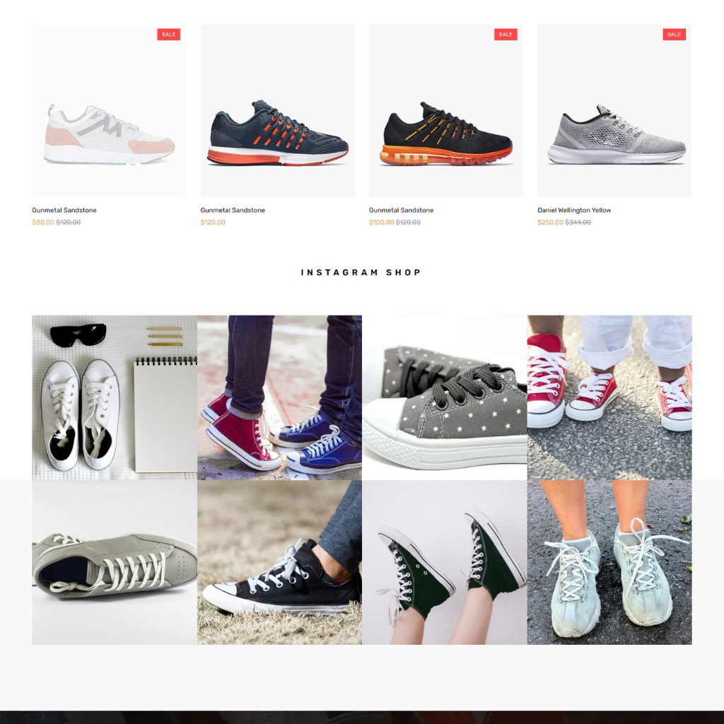 Running Sports Shoes Shopify Shopping Website