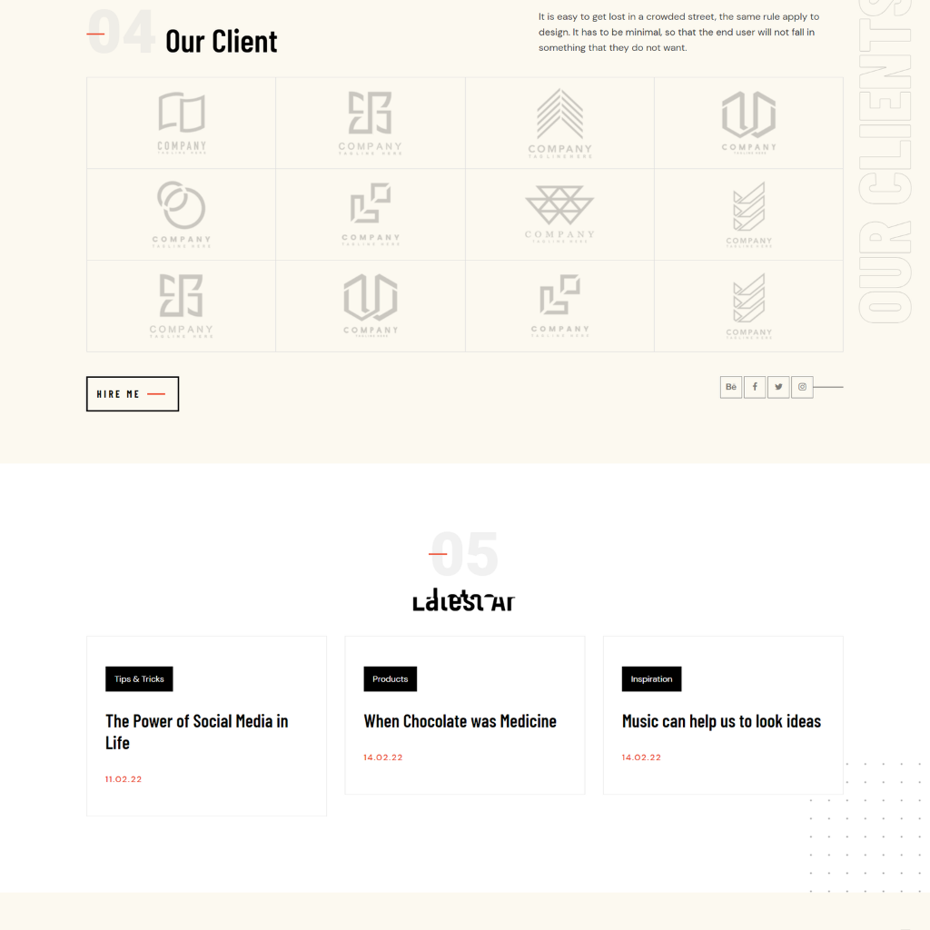 Branding Agency WordPress Responsive Website