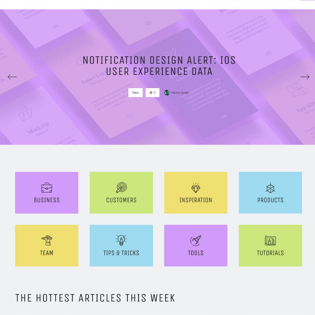 Creative Startup Blog WordPress Responsive Website