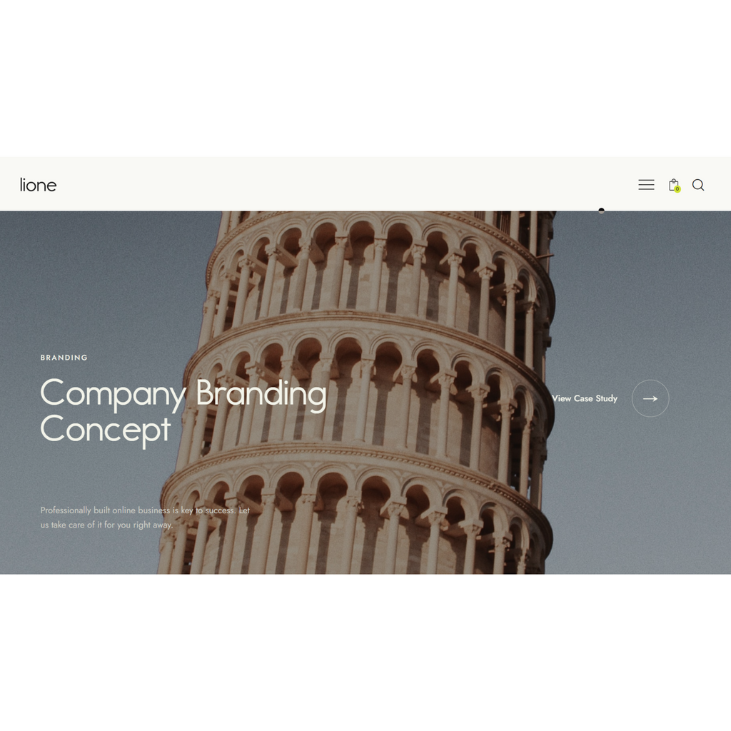 Bright Portfolio for Creatives WordPress Responsive Website