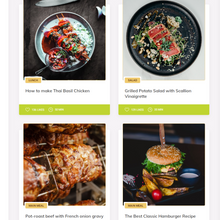 Food & Recipes WordPress Responsive Website
