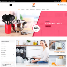 Kitchen Appliances Shopify Shopping Website