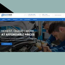 Car Services WordPress Website