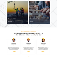 Construction and Engineering WordPress Responsive Website