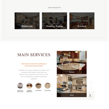 Home Design and House  Renovation WordPress Responsive Website
