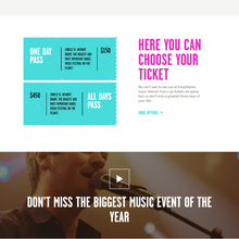 Incredible Concert, Festival & Night Club WordPress Responsive Website