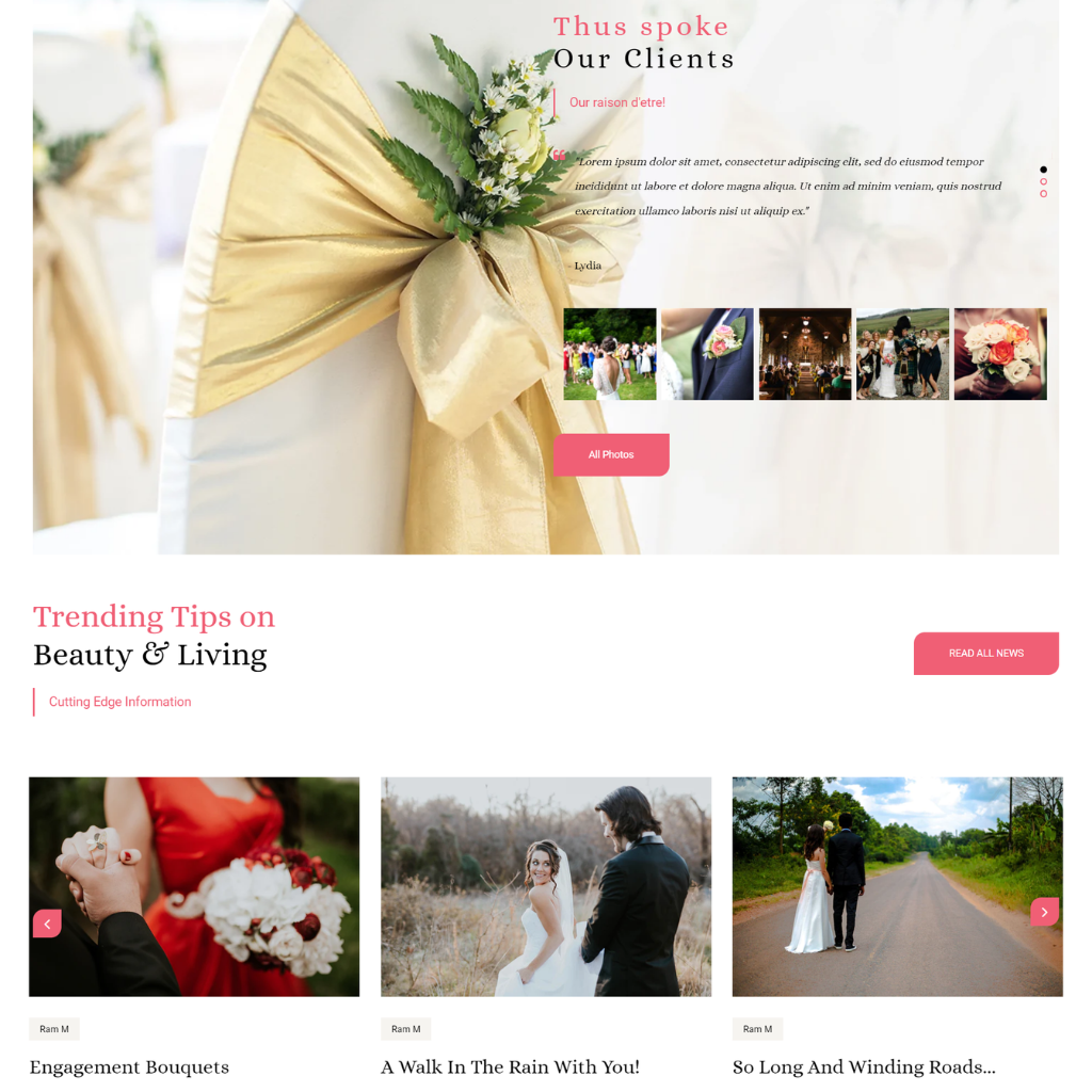 Meta Elite Bridal Store Shopify Shopping Website