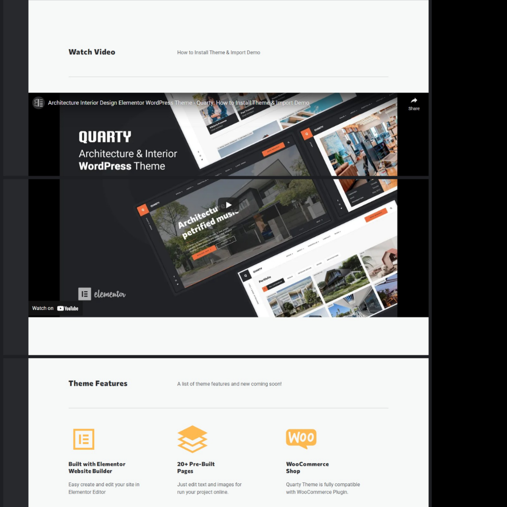 Premium Architecture & Interior WordPress Responsive Website
