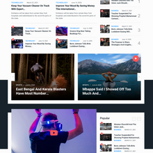 Newspaper WordPress Responsive Website
