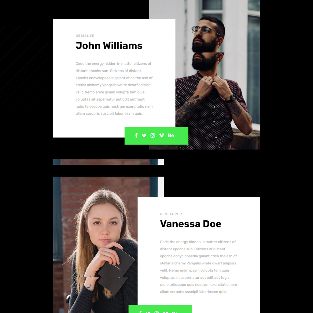 Corporate One Page WordPress Responsive Website