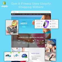 Gym & Fitness Store Shopify Shopping Website