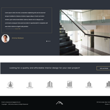 Interactive Interior WordPress Responsive Website
