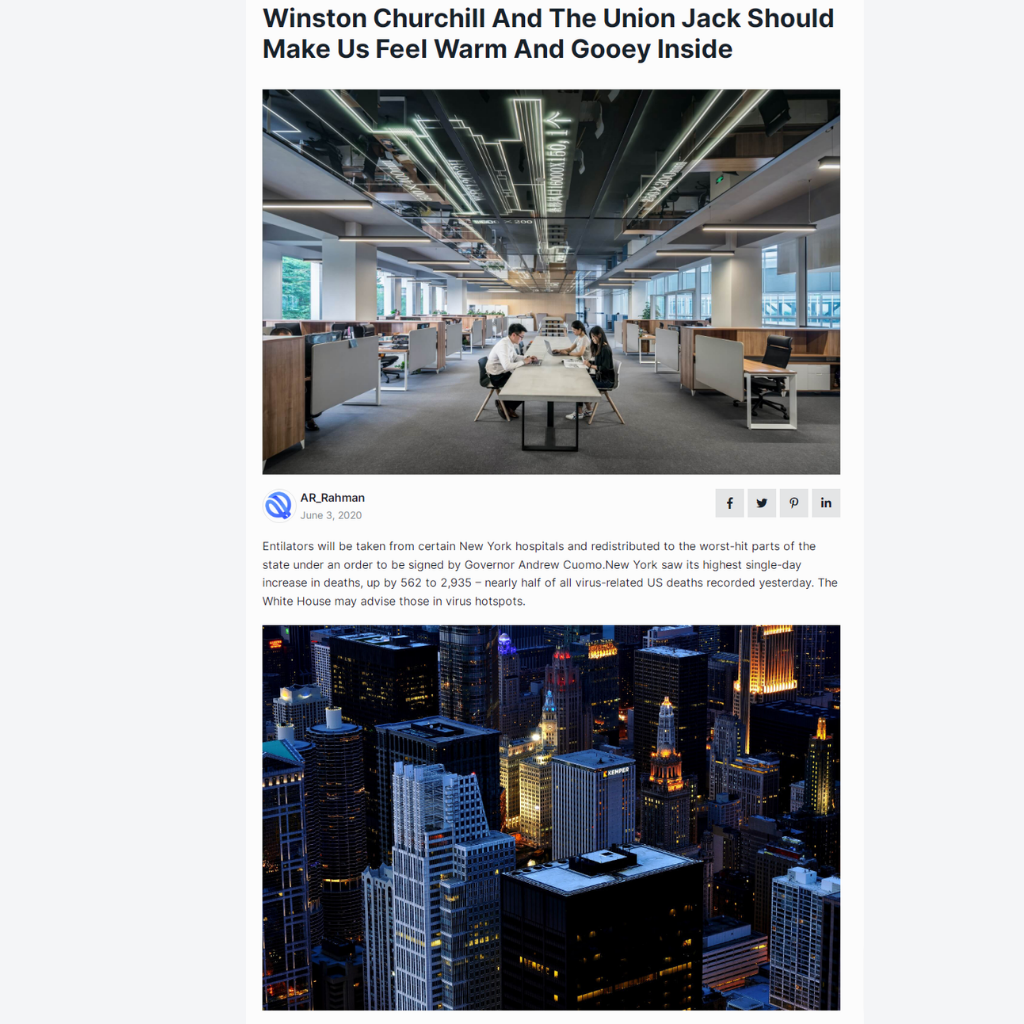Newspaper WordPress Responsive Website