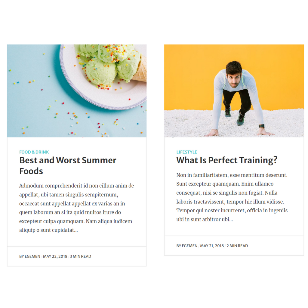 Modern and Minimal Personal Blog WordPress Responsive Website