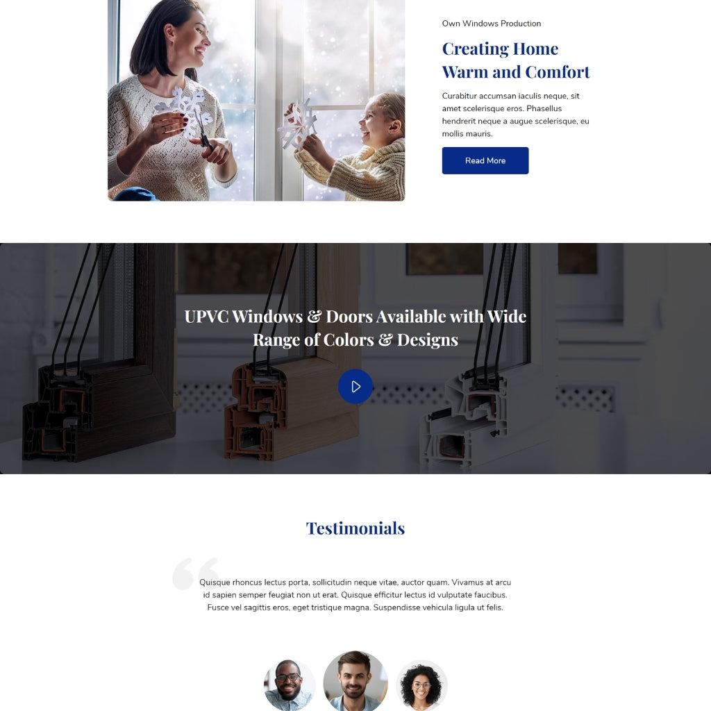 Window Premier Store Shopify Shopping Website