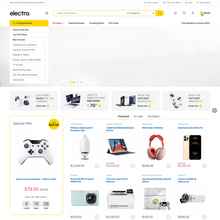 Electronic Store WordPress Responsive Website