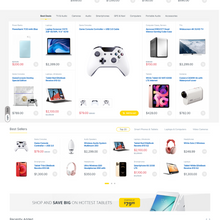 Electronic Store WordPress Responsive Website