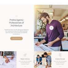 Creative Interior & Architecture Agency WordPress Responsive Website