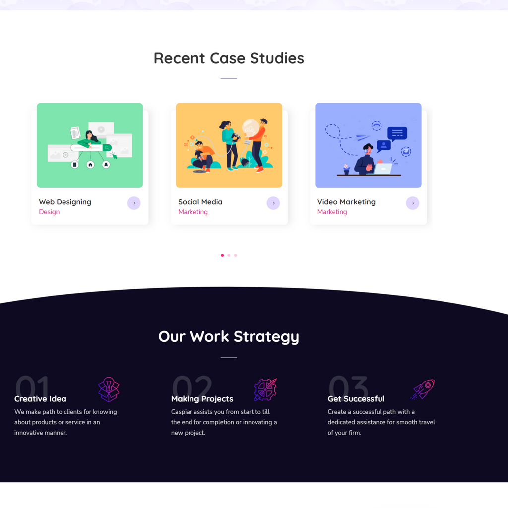 Digital Marketing & Agency WordPress Responsive Website